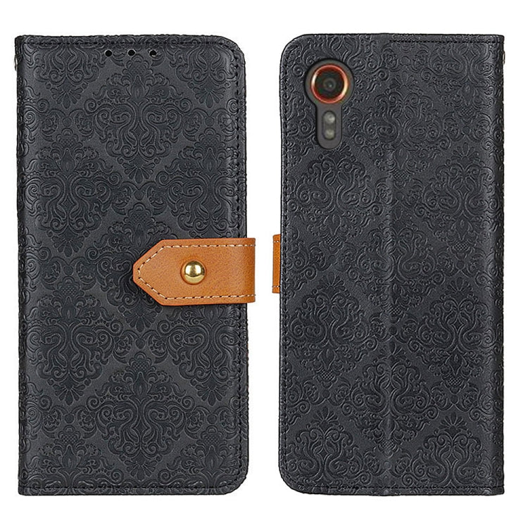 European Floral Embossed Leather Phone Case, For Samsung Galaxy M34 5G, For Samsung Galaxy M54 5G, For Samsung Galaxy A05s 4G, For Samsung Galaxy Xcover7, For Samsung Galaxy S23 FE 5G, For Samsung Galaxy S24+, For Samsung Galaxy A15                    ...