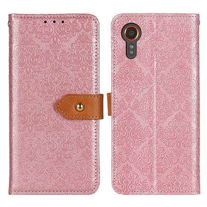 European Floral Embossed Leather Phone Case, For Samsung Galaxy M34 5G, For Samsung Galaxy M54 5G, For Samsung Galaxy A05s 4G, For Samsung Galaxy Xcover7, For Samsung Galaxy S23 FE 5G, For Samsung Galaxy S24+, For Samsung Galaxy A15                    ...