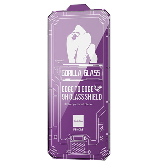 WK WTP-068 King Kong Vacha Corning 9D Curved HD Tempered Glass Film, For iPhone 14, For iPhone 14 Plus, For iPhone 14 Pro, For iPhone 14 Pro Max, For iPhone 13, For iPhone 13 Pro, For iPhone 13 Pro Max, For iPhone 12, For iPhone 12 Pro                 ...