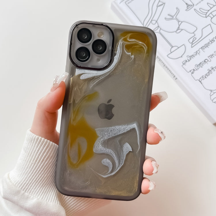 Oil Painting Electroplating TPU Phone Case, For iPhone 12 Pro Max, For iPhone 11 Pro, For iPhone 11 Pro Max, For iPhone SE 2022/2020 / 8 / 7, For iPhone 8 Plus / 7 Plus, For iPhone X / XS, For iPhone XS Max, For iPhone XR