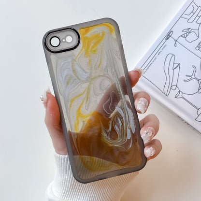 Oil Painting Electroplating TPU Phone Case, For iPhone 12 Pro Max, For iPhone 11 Pro, For iPhone 11 Pro Max, For iPhone SE 2022/2020 / 8 / 7, For iPhone 8 Plus / 7 Plus, For iPhone X / XS, For iPhone XS Max, For iPhone XR