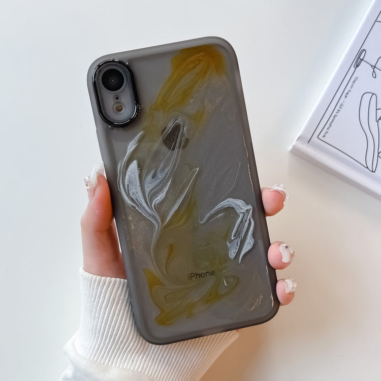 Oil Painting Electroplating TPU Phone Case, For iPhone 12 Pro Max, For iPhone 11 Pro, For iPhone 11 Pro Max, For iPhone SE 2022/2020 / 8 / 7, For iPhone 8 Plus / 7 Plus, For iPhone X / XS, For iPhone XS Max, For iPhone XR
