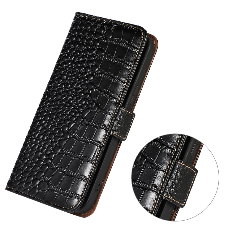 Crocodile Top Layer Cowhide Leather Phone Case, For Samsung Galaxy S24 Ultra, For Samsung Galaxy A55 5G, For Samsung Galaxy Xcover 7, For Samsung Galaxy M54 5G, For Samsung Galaxy A35 5G, For Samsung Galaxy M34 5G, For Samsung Galaxy S24+              ...