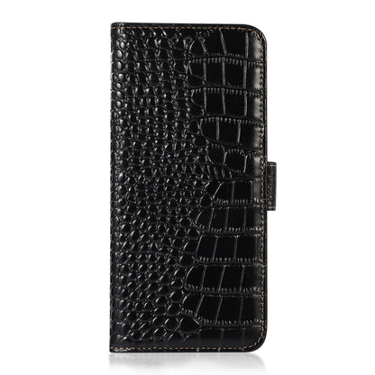 Crocodile Top Layer Cowhide Leather Phone Case, For Samsung Galaxy A35 5G, For Samsung Galaxy M34 5G, For Samsung Galaxy S24 Ultra, For Samsung Galaxy A55 5G, For Samsung Galaxy Xcover 7, For Samsung Galaxy M54 5G, For Samsung Galaxy S24+              ...