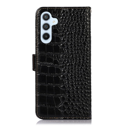 Crocodile Top Layer Cowhide Leather Phone Case, For Samsung Galaxy A35 5G, For Samsung Galaxy M34 5G, For Samsung Galaxy S24 Ultra, For Samsung Galaxy A55 5G, For Samsung Galaxy Xcover 7, For Samsung Galaxy M54 5G, For Samsung Galaxy S24+              ...