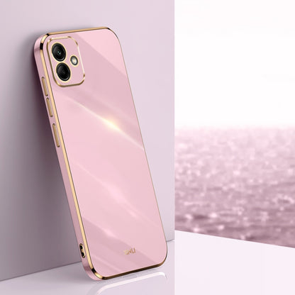 XINLI Straight Edge 6D Electroplate TPU Phone Case, For Samsung Galaxy A05, For Samsung Galaxy A05s, For Samsung Galaxy M34 5G, For Samsung Galaxy A25 5G, For Samsung Galaxy S23 FE 5G, For Samsung Galaxy M54 5G