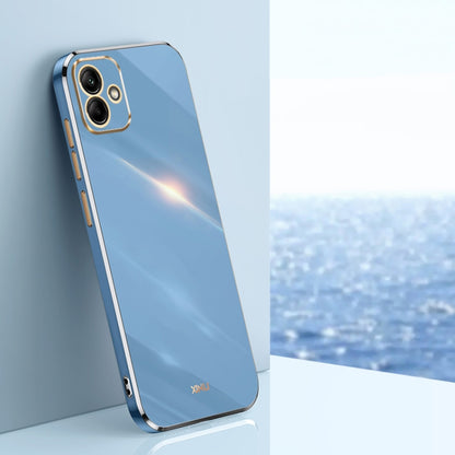 XINLI Straight Edge 6D Electroplate TPU Phone Case, For Samsung Galaxy A05, For Samsung Galaxy A05s, For Samsung Galaxy M34 5G, For Samsung Galaxy A25 5G, For Samsung Galaxy S23 FE 5G, For Samsung Galaxy M54 5G