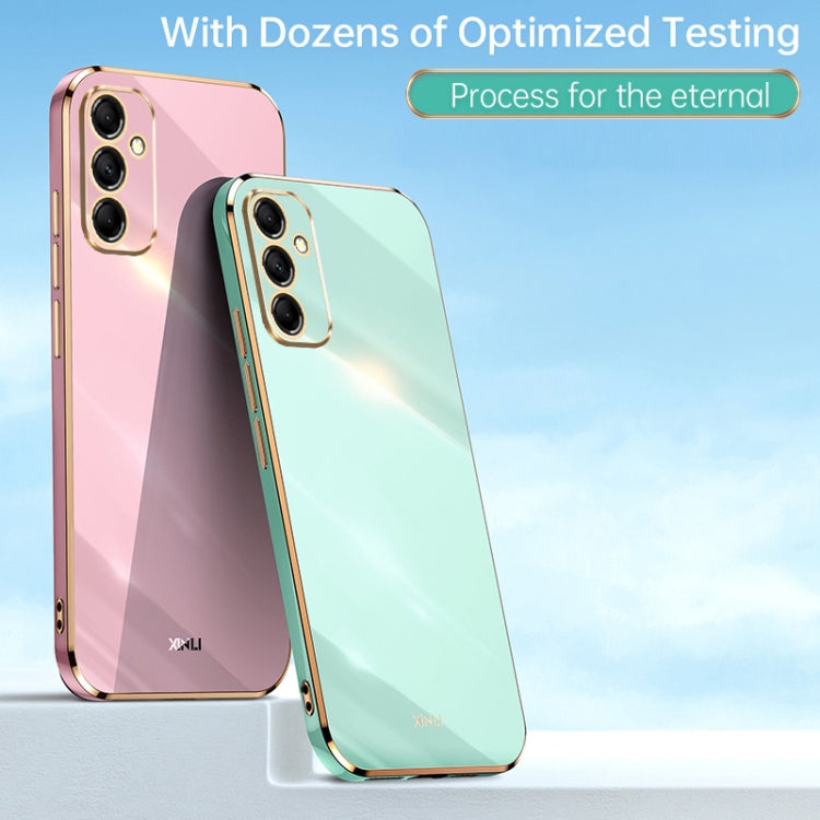 XINLI Straight Edge 6D Electroplate TPU Phone Case, For Samsung Galaxy A55, For Samsung Galaxy A35 5G, For Samsung Galaxy S24 Ultra 5G, For Samsung Galaxy S24+ 5G, For Samsung Galaxy S24 5G, For Samsung Galaxy A15