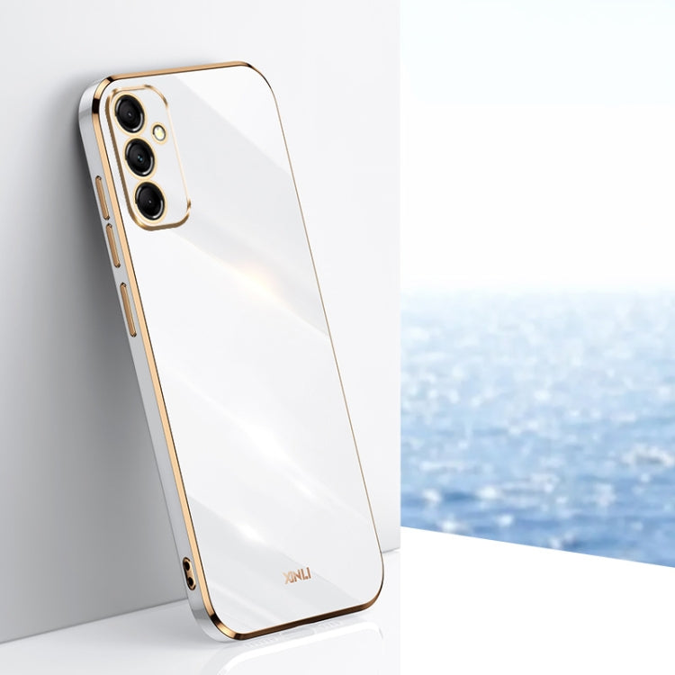 XINLI Straight Edge 6D Electroplate TPU Phone Case, For Samsung Galaxy A55, For Samsung Galaxy A35 5G, For Samsung Galaxy S24 Ultra 5G, For Samsung Galaxy S24+ 5G, For Samsung Galaxy S24 5G, For Samsung Galaxy A15