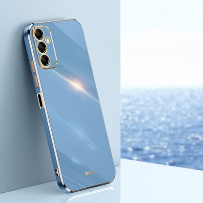XINLI Straight Edge 6D Electroplate TPU Phone Case, For Samsung Galaxy A55, For Samsung Galaxy A35 5G, For Samsung Galaxy S24 Ultra 5G, For Samsung Galaxy S24+ 5G, For Samsung Galaxy S24 5G, For Samsung Galaxy A15
