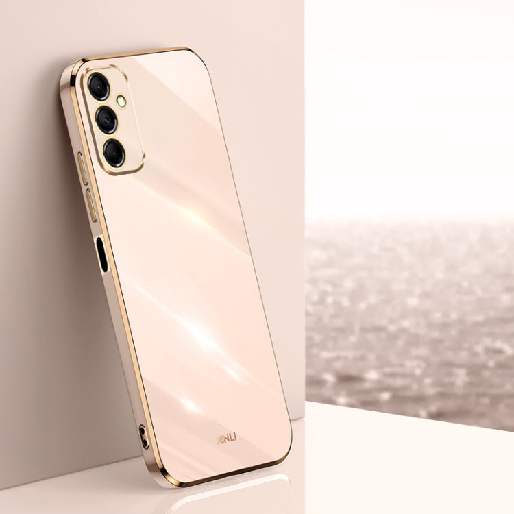 XINLI Straight Edge 6D Electroplate TPU Phone Case, For Samsung Galaxy A55, For Samsung Galaxy A35 5G, For Samsung Galaxy S24 Ultra 5G, For Samsung Galaxy S24+ 5G, For Samsung Galaxy S24 5G, For Samsung Galaxy A15