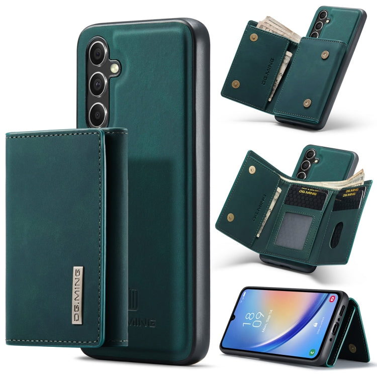 DG.MING M1 Series 3-Fold Multi Card Wallet + Magnetic Phone Case, For Samsung Galaxy A15 5G / A15 4G, For Samsung Galaxy A55 5G, For Samsung Galaxy A35 5G, For Samsung Galaxy S24 Ultra 5G, For Samsung Galaxy S24+ 5G, For Samsung Galaxy S24 5G          ...