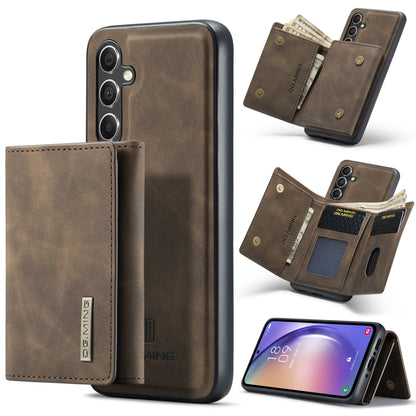 DG.MING M1 Series 3-Fold Multi Card Wallet + Magnetic Phone Case, For Samsung Galaxy A15 5G / A15 4G, For Samsung Galaxy A55 5G, For Samsung Galaxy A35 5G, For Samsung Galaxy S24 Ultra 5G, For Samsung Galaxy S24+ 5G, For Samsung Galaxy S24 5G          ...