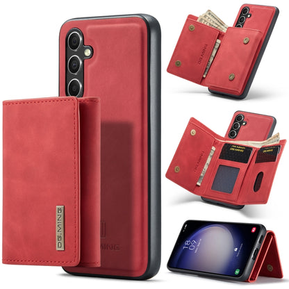 DG.MING M1 Series 3-Fold Multi Card Wallet + Magnetic Phone Case, For Samsung Galaxy A15 5G / A15 4G, For Samsung Galaxy A55 5G, For Samsung Galaxy A35 5G, For Samsung Galaxy S24 Ultra 5G, For Samsung Galaxy S24+ 5G, For Samsung Galaxy S24 5G          ...