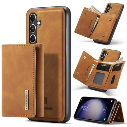 DG.MING M1 Series 3-Fold Multi Card Wallet + Magnetic Phone Case, For Samsung Galaxy A15 5G / A15 4G, For Samsung Galaxy A55 5G, For Samsung Galaxy A35 5G, For Samsung Galaxy S24 Ultra 5G, For Samsung Galaxy S24+ 5G, For Samsung Galaxy S24 5G          ...