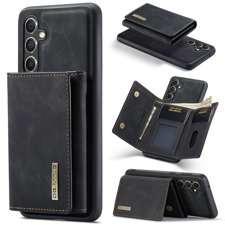DG.MING M1 Series 3-Fold Multi Card Wallet + Magnetic Phone Case, For Samsung Galaxy A15 5G / A15 4G, For Samsung Galaxy A55 5G, For Samsung Galaxy A35 5G, For Samsung Galaxy S24 Ultra 5G, For Samsung Galaxy S24+ 5G, For Samsung Galaxy S24 5G          ...