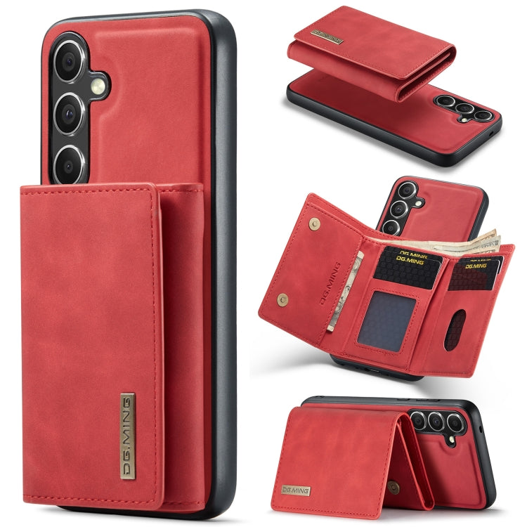 DG.MING M1 Series 3-Fold Multi Card Wallet + Magnetic Phone Case, For Samsung Galaxy A15 5G / A15 4G, For Samsung Galaxy A55 5G, For Samsung Galaxy A35 5G, For Samsung Galaxy S24 Ultra 5G, For Samsung Galaxy S24+ 5G, For Samsung Galaxy S24 5G          ...