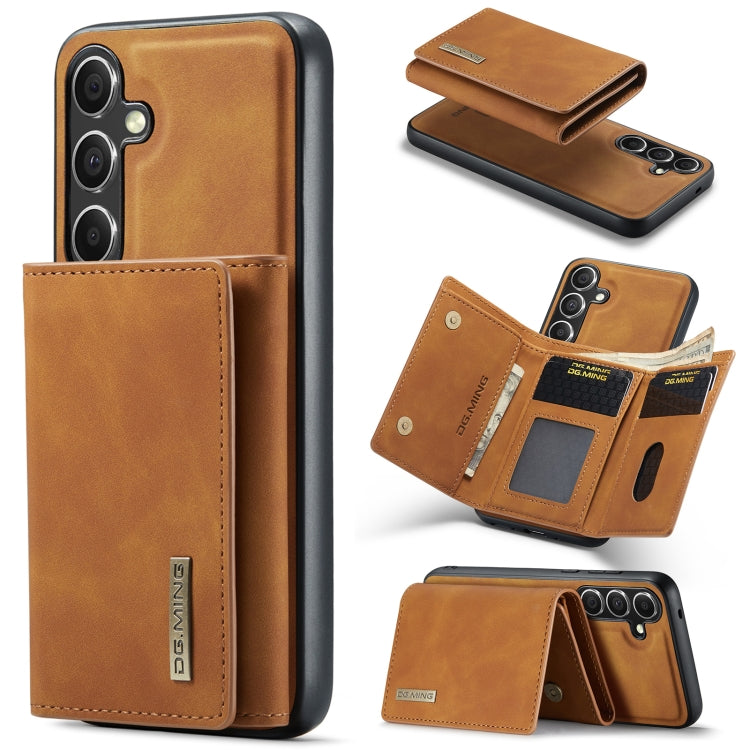 DG.MING M1 Series 3-Fold Multi Card Wallet + Magnetic Phone Case, For Samsung Galaxy A15 5G / A15 4G, For Samsung Galaxy A55 5G, For Samsung Galaxy A35 5G, For Samsung Galaxy S24 Ultra 5G, For Samsung Galaxy S24+ 5G, For Samsung Galaxy S24 5G          ...