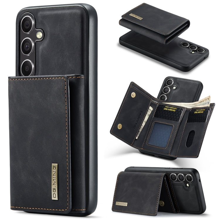 DG.MING M1 Series 3-Fold Multi Card Wallet + Magnetic Phone Case, For Samsung Galaxy A15 5G / A15 4G, For Samsung Galaxy A55 5G, For Samsung Galaxy A35 5G, For Samsung Galaxy S24 Ultra 5G, For Samsung Galaxy S24+ 5G, For Samsung Galaxy S24 5G          ...