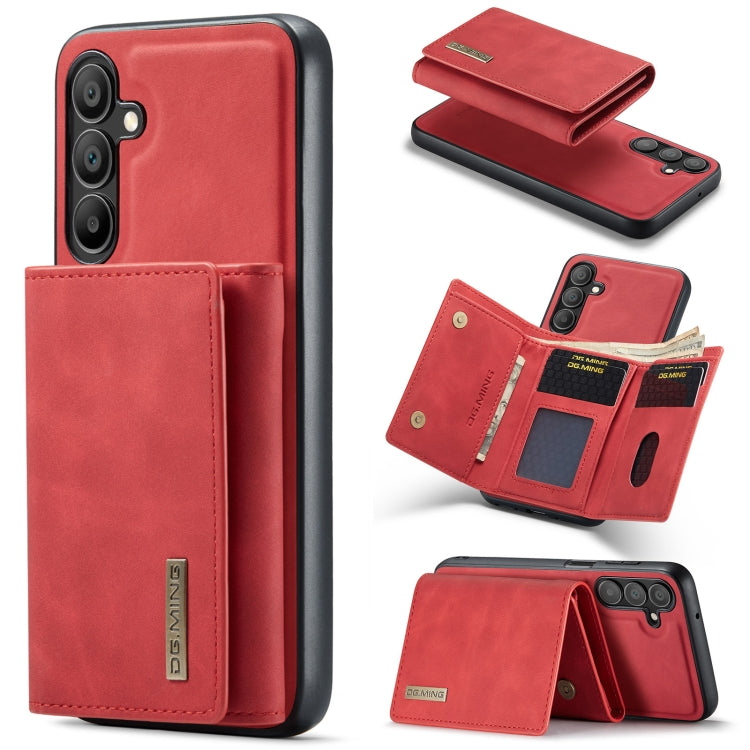DG.MING M1 Series 3-Fold Multi Card Wallet + Magnetic Phone Case, For Samsung Galaxy A15 5G / A15 4G, For Samsung Galaxy A55 5G, For Samsung Galaxy A35 5G, For Samsung Galaxy S24 Ultra 5G, For Samsung Galaxy S24+ 5G, For Samsung Galaxy S24 5G          ...