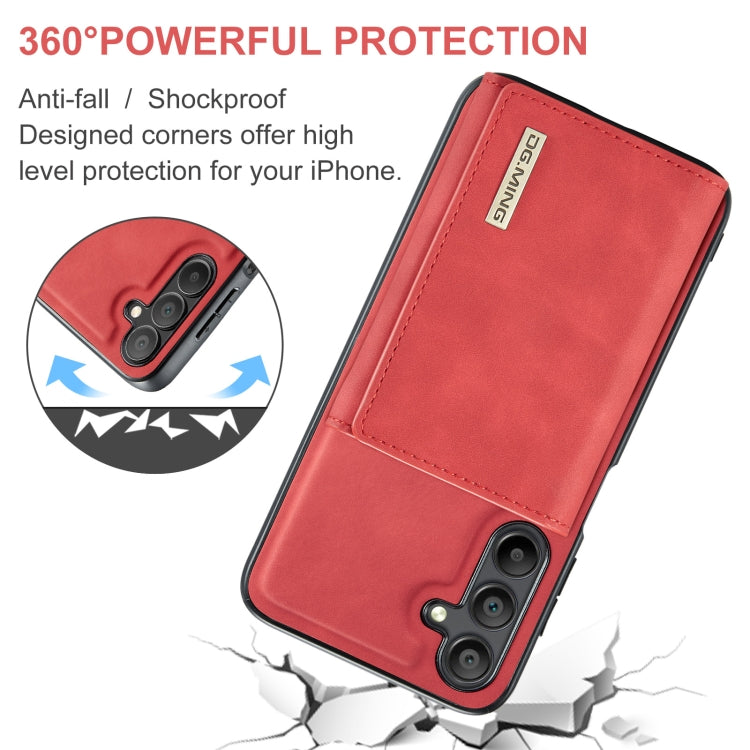 DG.MING M1 Series 3-Fold Multi Card Wallet + Magnetic Phone Case, For Samsung Galaxy A15 5G / A15 4G, For Samsung Galaxy A55 5G, For Samsung Galaxy A35 5G, For Samsung Galaxy S24 Ultra 5G, For Samsung Galaxy S24+ 5G, For Samsung Galaxy S24 5G          ...
