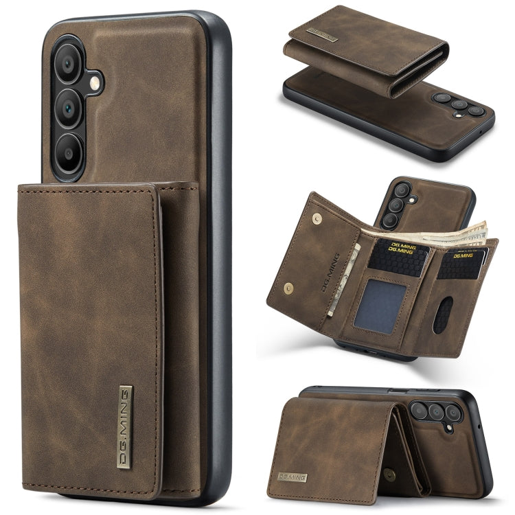 DG.MING M1 Series 3-Fold Multi Card Wallet + Magnetic Phone Case, For Samsung Galaxy A15 5G / A15 4G, For Samsung Galaxy A55 5G, For Samsung Galaxy A35 5G, For Samsung Galaxy S24 Ultra 5G, For Samsung Galaxy S24+ 5G, For Samsung Galaxy S24 5G          ...