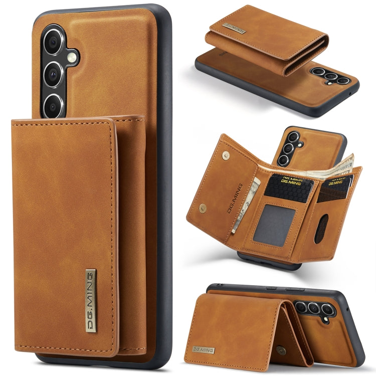 DG.MING M1 Series 3-Fold Multi Card Wallet + Magnetic Phone Case, For Samsung Galaxy A15 5G / A15 4G, For Samsung Galaxy A55 5G, For Samsung Galaxy A35 5G, For Samsung Galaxy S24 Ultra 5G, For Samsung Galaxy S24+ 5G, For Samsung Galaxy S24 5G          ...