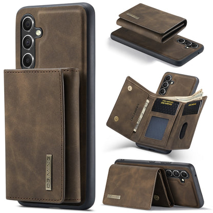 DG.MING M1 Series 3-Fold Multi Card Wallet + Magnetic Phone Case, For Samsung Galaxy A15 5G / A15 4G, For Samsung Galaxy A55 5G, For Samsung Galaxy A35 5G, For Samsung Galaxy S24 Ultra 5G, For Samsung Galaxy S24+ 5G, For Samsung Galaxy S24 5G          ...