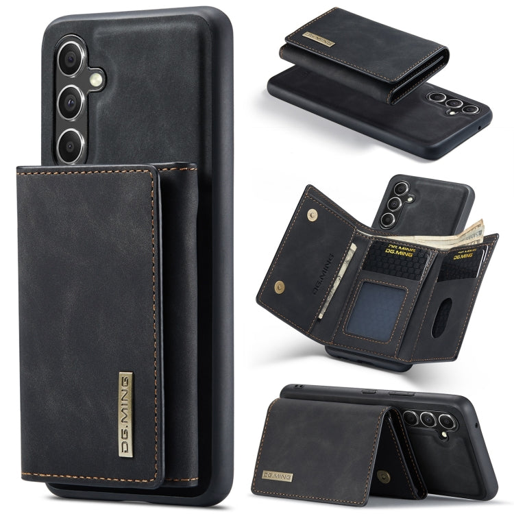 DG.MING M1 Series 3-Fold Multi Card Wallet + Magnetic Phone Case, For Samsung Galaxy A15 5G / A15 4G, For Samsung Galaxy A55 5G, For Samsung Galaxy A35 5G, For Samsung Galaxy S24 Ultra 5G, For Samsung Galaxy S24+ 5G, For Samsung Galaxy S24 5G          ...