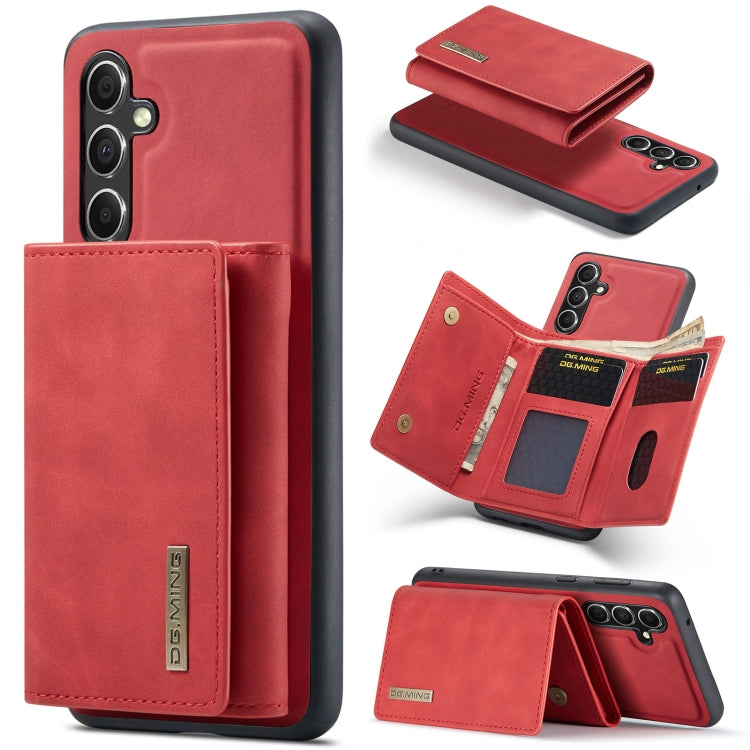 DG.MING M1 Series 3-Fold Multi Card Wallet + Magnetic Phone Case, For Samsung Galaxy A15 5G / A15 4G, For Samsung Galaxy A55 5G, For Samsung Galaxy A35 5G, For Samsung Galaxy S24 Ultra 5G, For Samsung Galaxy S24+ 5G, For Samsung Galaxy S24 5G          ...