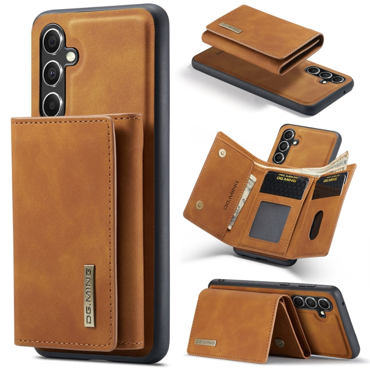 DG.MING M1 Series 3-Fold Multi Card Wallet + Magnetic Phone Case, For Samsung Galaxy A15 5G / A15 4G, For Samsung Galaxy A55 5G, For Samsung Galaxy A35 5G, For Samsung Galaxy S24 Ultra 5G, For Samsung Galaxy S24+ 5G, For Samsung Galaxy S24 5G          ...