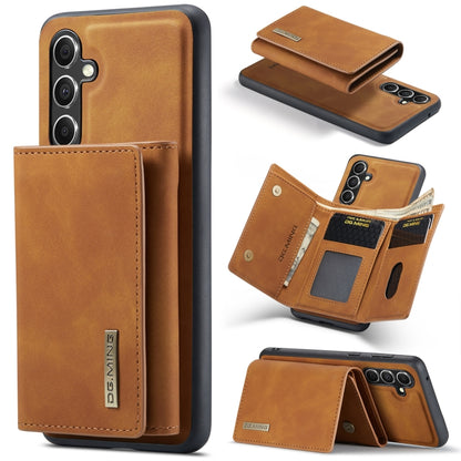 DG.MING M1 Series 3-Fold Multi Card Wallet + Magnetic Phone Case, For Samsung Galaxy A15 5G / A15 4G, For Samsung Galaxy A55 5G, For Samsung Galaxy A35 5G, For Samsung Galaxy S24 Ultra 5G, For Samsung Galaxy S24+ 5G, For Samsung Galaxy S24 5G          ...