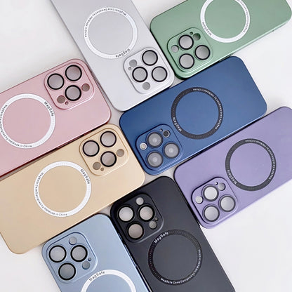 Magsafe Magnetic PC Shockproof Phone Case With Camera Lens, For iPhone 11, For iPhone 11 Pro Max, For iPhone 12 Pro Max, For iPhone 12 Pro, For iPhone 12, For iPhone 13 Pro Max