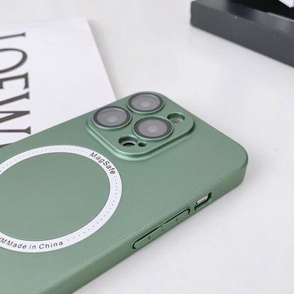 Magsafe Magnetic PC Shockproof Phone Case With Camera Lens, For iPhone 11, For iPhone 11 Pro Max, For iPhone 12 Pro Max, For iPhone 12 Pro, For iPhone 12, For iPhone 13 Pro Max
