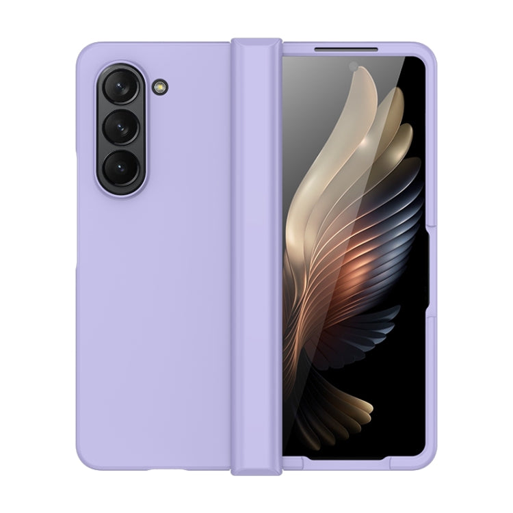 Skin Feel PC Phone Case with Hinge, For Samsung Galaxy Z Flip6 / Flip7 FE, For Samsung Galaxy Z Fold6, For Samsung Galaxy Z Fold5, For Samsung Galaxy Z Flip5