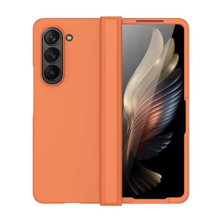 Skin Feel PC Phone Case with Hinge, For Samsung Galaxy Z Flip6 / Flip7 FE, For Samsung Galaxy Z Fold6, For Samsung Galaxy Z Fold5, For Samsung Galaxy Z Flip5