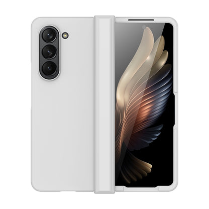 Skin Feel PC Phone Case with Hinge, For Samsung Galaxy Z Fold5, For Samsung Galaxy Z Flip5