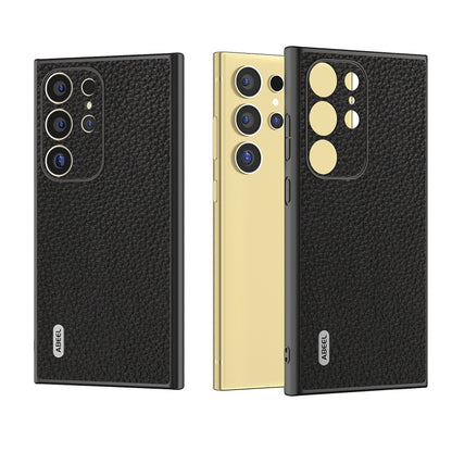 ABEEL Genuine Leather Litchi Texture Phone Case, For Samsung Galaxy Z Flip6 / Flip7 FE, For Samsung Galaxy Z Fold6, For Samsung Galaxy S24 Ultra 5G, For Samsung Galaxy S23 FE 5G, For Samsung Galaxy Z Fold5, For Samsung Galaxy Z Flip5