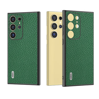 ABEEL Genuine Leather Litchi Texture Phone Case, For Samsung Galaxy Z Flip6 / Flip7 FE, For Samsung Galaxy Z Fold6, For Samsung Galaxy S24 Ultra 5G, For Samsung Galaxy S23 FE 5G, For Samsung Galaxy Z Fold5, For Samsung Galaxy Z Flip5