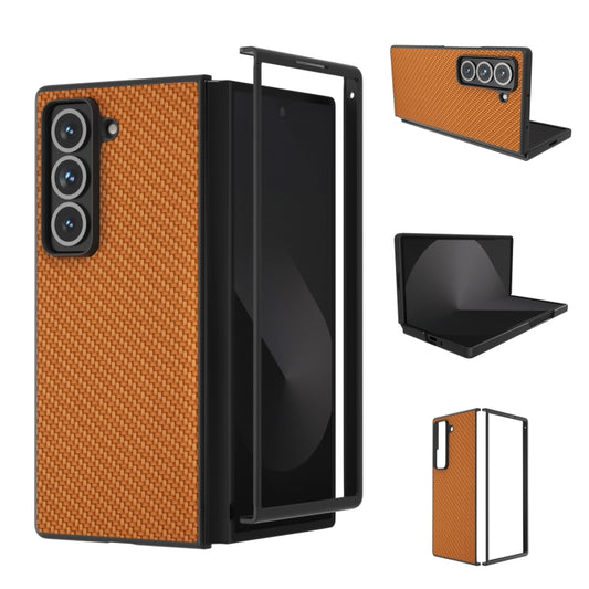 ABEEL Carbon Fiber Texture Protective Phone Case, For Samsung Galaxy Z Fold Special, For Samsung Galaxy Z Flip6 / Flip7 FE, For Samsung Galaxy Z Fold6, For Samsung Galaxy A05, For Samsung Galaxy S23 FE 5G, For Samsung Galaxy Z Fold5