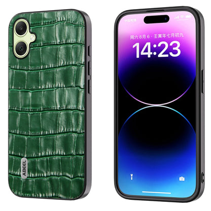 ABEEL Crocodile Texture Genuine Leather Phone Case, For Samsung Galaxy Z Flip6 / Flip7 FE, For Samsung Galaxy Z Fold6, For Samsung Galaxy A05, For Samsung Galaxy S23 FE 5G, For Samsung Galaxy Z Fold5, For Samsung Galaxy Z Flip5