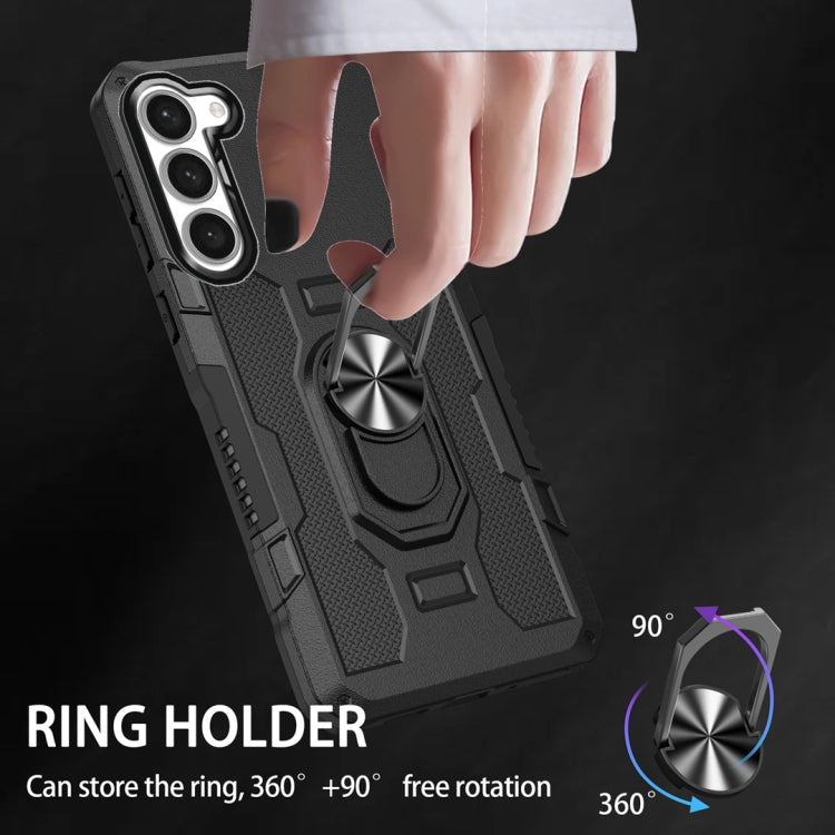 Ring Holder Armor Hybrid Phone Case, For Samsung Galaxy S23 5G, For Samsung Galaxy S23+ 5G, For Samsung Galaxy S23 Ultra 5G, For Samsung Galaxy A13 4G, For Samsung Galaxy A13 5G, For Samsung Galaxy A14 5G, For Samsung Galaxy A23 5G / 4G                ...