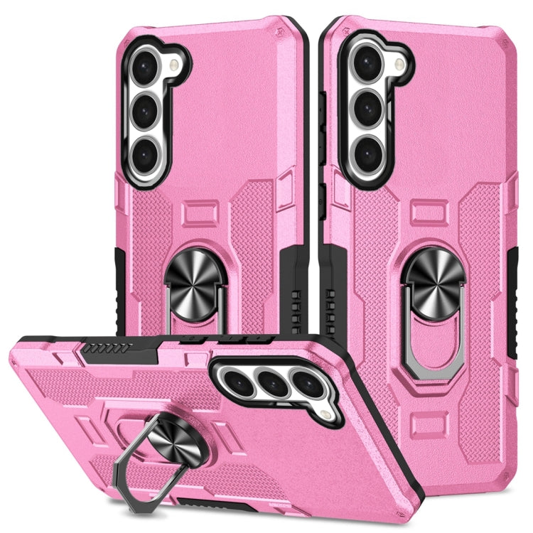 Ring Holder Armor Hybrid Phone Case, For Samsung Galaxy S23 5G, For Samsung Galaxy S23+ 5G, For Samsung Galaxy S23 Ultra 5G, For Samsung Galaxy A13 4G, For Samsung Galaxy A13 5G, For Samsung Galaxy A14 5G, For Samsung Galaxy A23 5G / 4G                ...