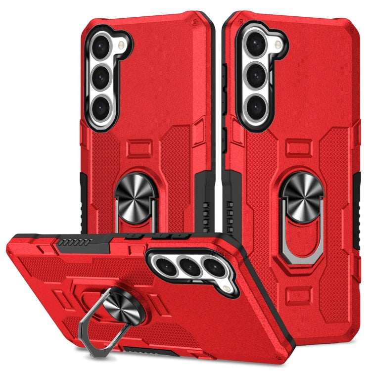Ring Holder Armor Hybrid Phone Case, For Samsung Galaxy S23 5G, For Samsung Galaxy S23+ 5G, For Samsung Galaxy S23 Ultra 5G, For Samsung Galaxy A13 4G, For Samsung Galaxy A13 5G, For Samsung Galaxy A14 5G, For Samsung Galaxy A23 5G / 4G                ...