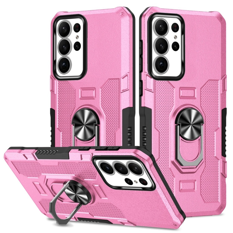 Ring Holder Armor Hybrid Phone Case, For Samsung Galaxy S23 5G, For Samsung Galaxy S23+ 5G, For Samsung Galaxy S23 Ultra 5G, For Samsung Galaxy A13 4G, For Samsung Galaxy A13 5G, For Samsung Galaxy A14 5G, For Samsung Galaxy A23 5G / 4G                ...