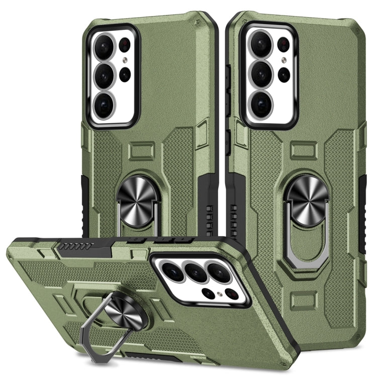 Ring Holder Armor Hybrid Phone Case, For Samsung Galaxy S23 5G, For Samsung Galaxy S23+ 5G, For Samsung Galaxy S23 Ultra 5G, For Samsung Galaxy A13 4G, For Samsung Galaxy A13 5G, For Samsung Galaxy A14 5G, For Samsung Galaxy A23 5G / 4G                ...