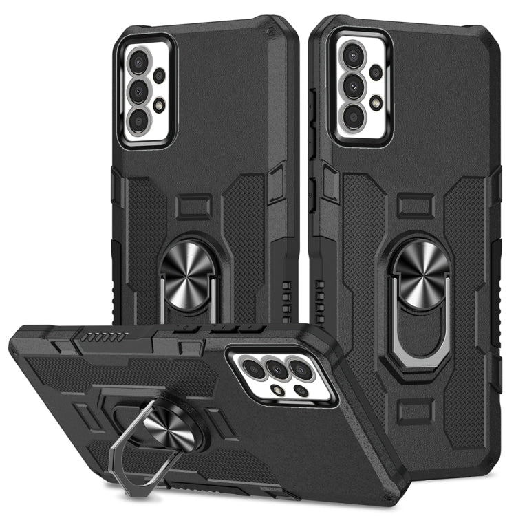 Ring Holder Armor Hybrid Phone Case, For Samsung Galaxy S23 5G, For Samsung Galaxy S23+ 5G, For Samsung Galaxy S23 Ultra 5G, For Samsung Galaxy A13 4G, For Samsung Galaxy A13 5G, For Samsung Galaxy A14 5G, For Samsung Galaxy A23 5G / 4G                ...