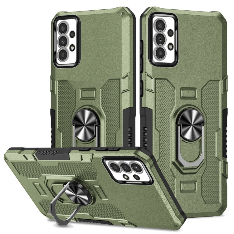 Ring Holder Armor Hybrid Phone Case, For Samsung Galaxy S23 5G, For Samsung Galaxy S23+ 5G, For Samsung Galaxy S23 Ultra 5G, For Samsung Galaxy A13 4G, For Samsung Galaxy A13 5G, For Samsung Galaxy A14 5G, For Samsung Galaxy A23 5G / 4G                ...