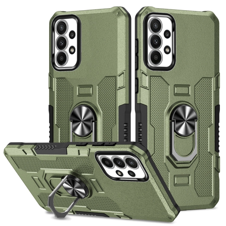 Ring Holder Armor Hybrid Phone Case, For Samsung Galaxy S23 5G, For Samsung Galaxy S23+ 5G, For Samsung Galaxy S23 Ultra 5G, For Samsung Galaxy A13 4G, For Samsung Galaxy A13 5G, For Samsung Galaxy A14 5G, For Samsung Galaxy A23 5G / 4G                ...