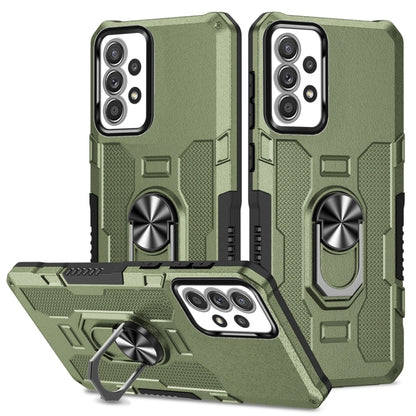 Ring Holder Armor Hybrid Phone Case, For Samsung Galaxy A34 5G, For Samsung Galaxy A53 5G, For Samsung Galaxy A54